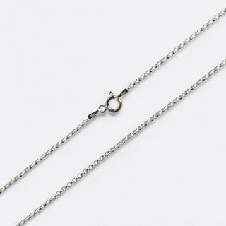 zilveren jasseron basisketting